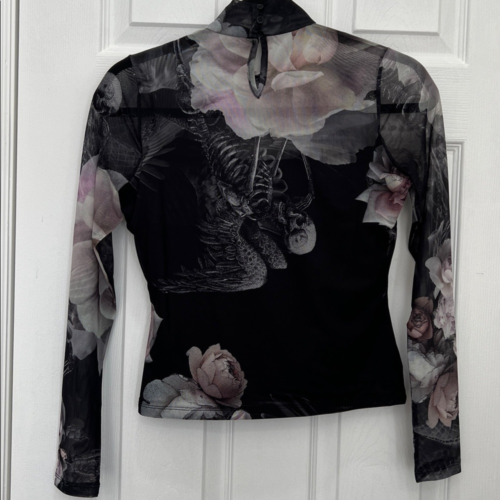 All Saints long sleeve top. Women’s size S - Picture 2 of 6